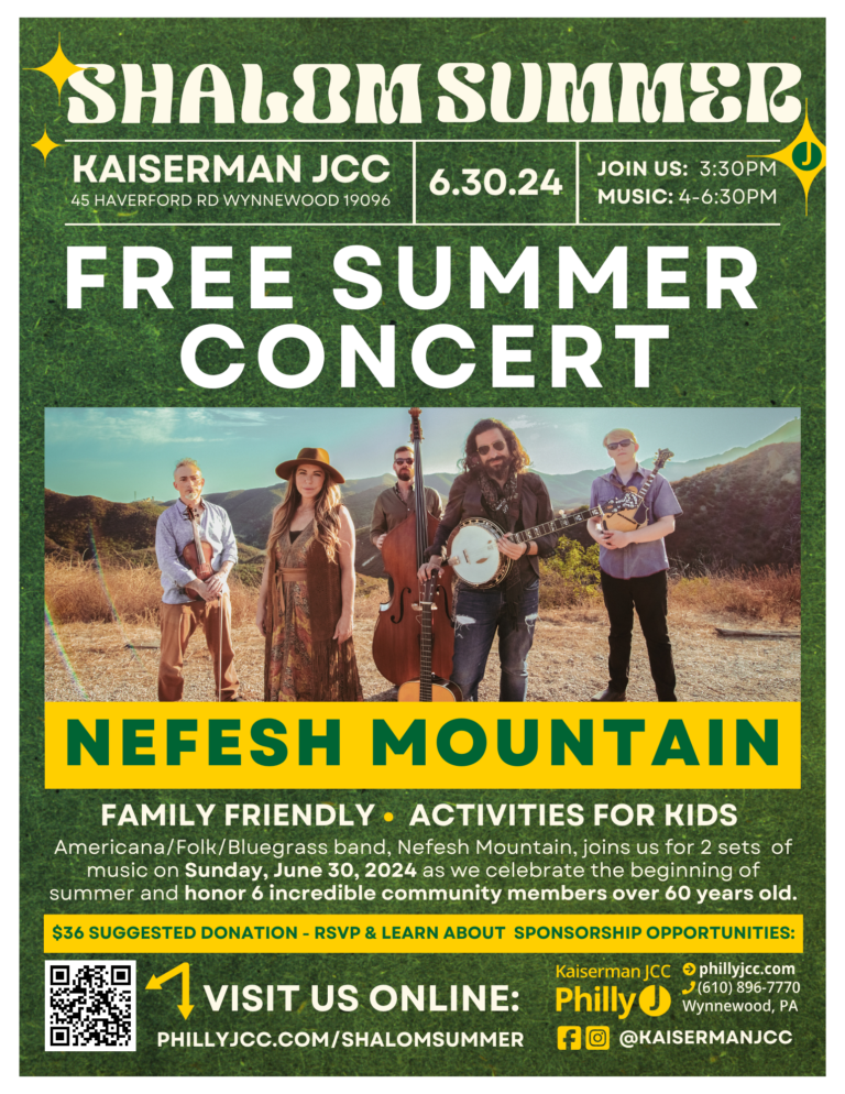 Free Summer Concert with Nefesh Mountain