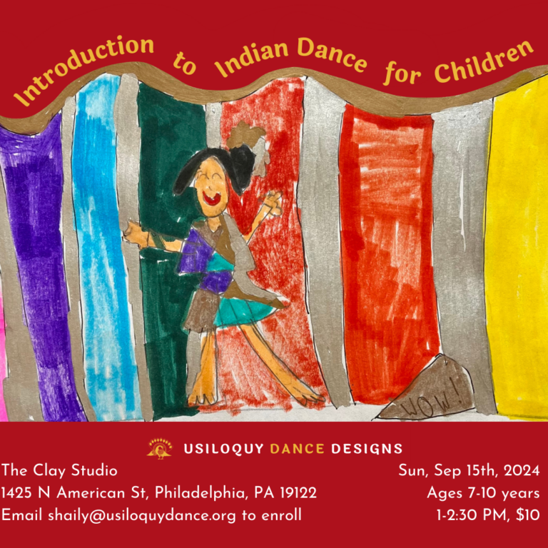 Introduction to Indian Dance for Children