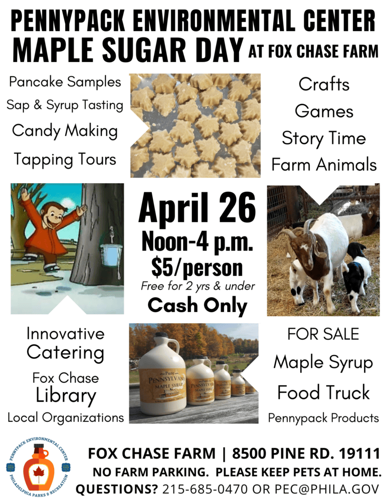 Maple Sugar Day at Fox Chase Farm