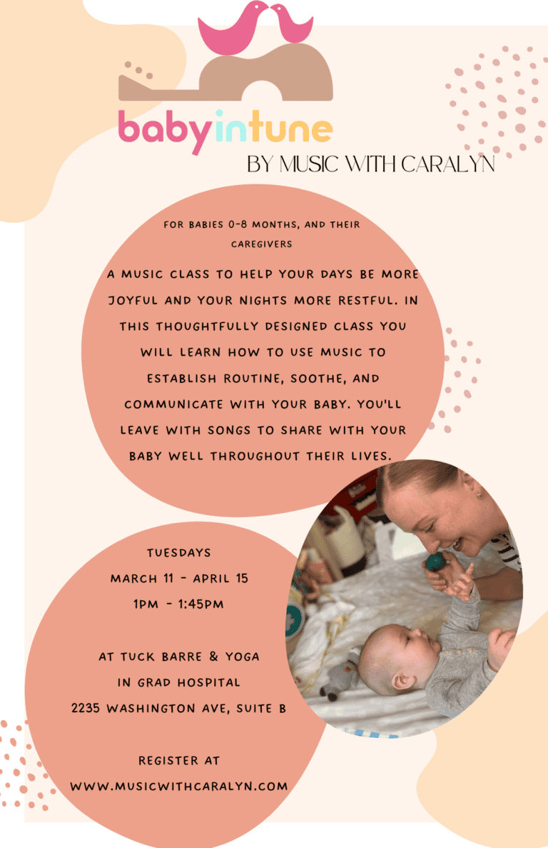 Baby In Tune Music Class