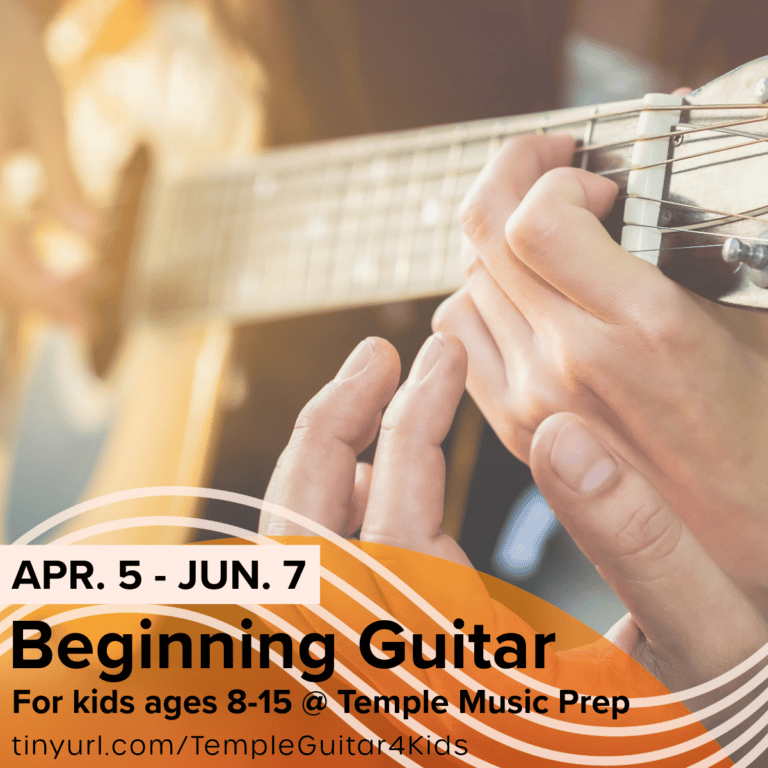 Beginning Guitar for Kids Classes