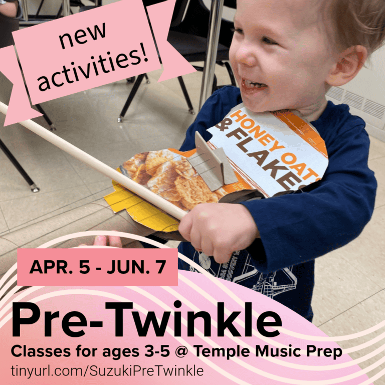 Pre-Twinkle Suzuki Music Classes