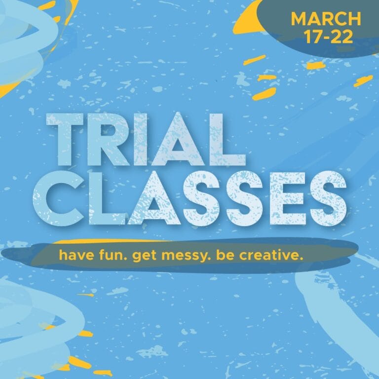Trial Classes at Philly Art Center!