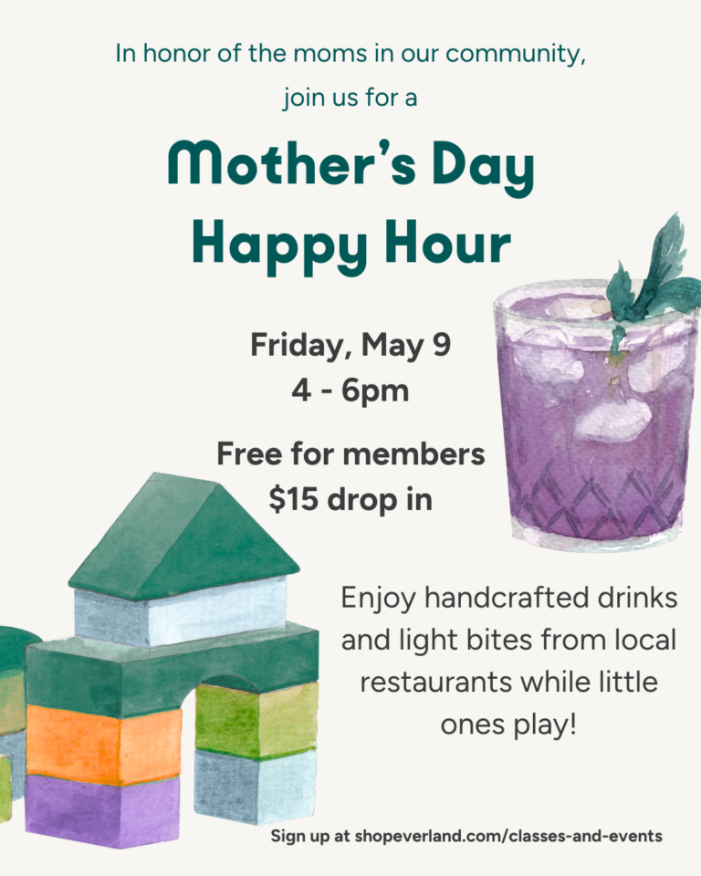 Family Friendly Happy Hour in Honor of Mother’s Day