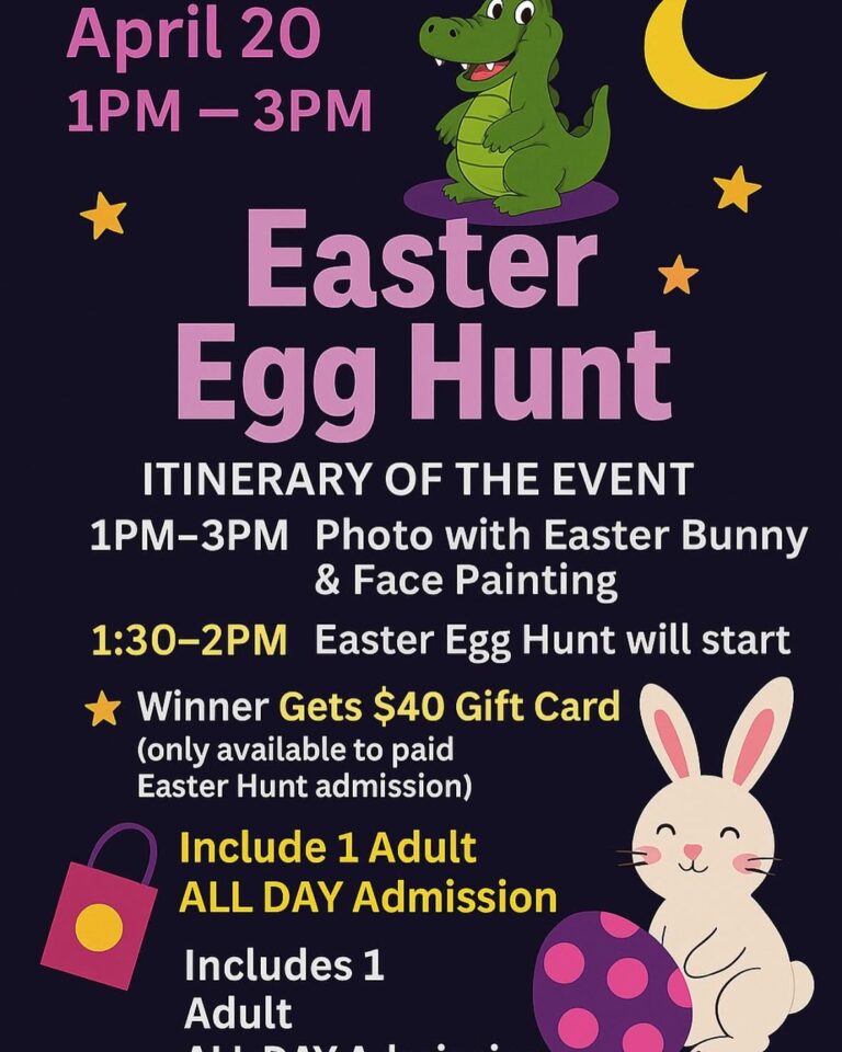 Easter Egg Hunt At Junior Playland