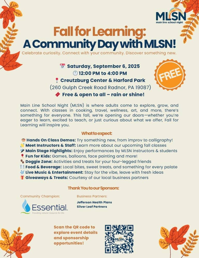Fall for Learning: A Community Day with MLSN!