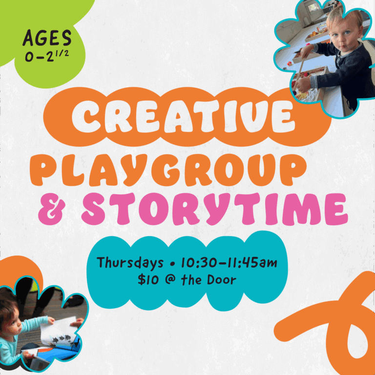 Drop-in Creative Play + Story Time @ Philly Art Center – all locations!