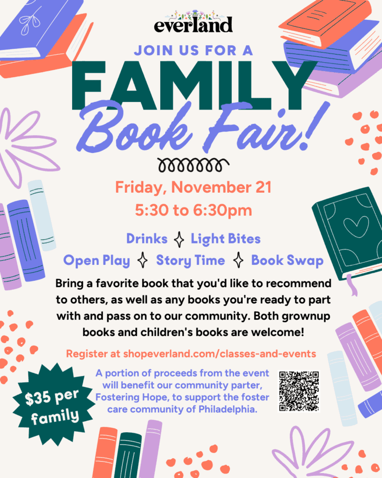 Family Book Fair at Everland – Fourth Friday Happy Hour