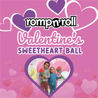 Valentine’s Sweetheart Ball at Romp n’ Roll