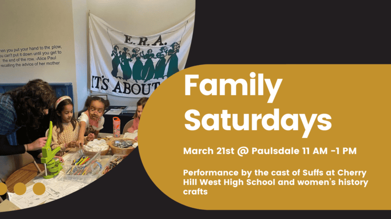 Family Saturday: Women’s History Month