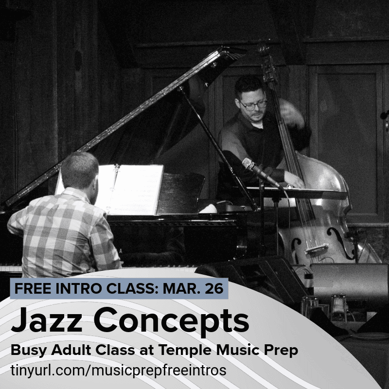 FREE Jazz Concepts for Busy Adults Intro Class
