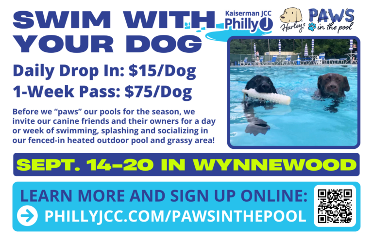 Paws in the Pool Week – Swim with your dog!